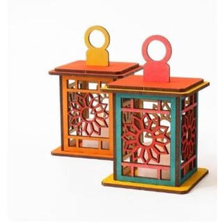 ตะเกียงสำหรับตกแต่งแบบเกาหลี ลายดอกบัว 한국 장식 등불 Korean Decorative Lantern ไว้ตั้งโชว์ ประดับห้องนอน ห้องทำงาน ห้องรับแขก