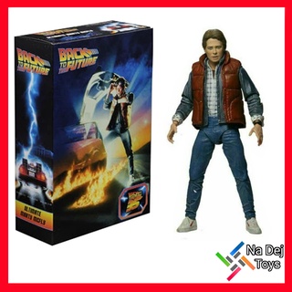 NECA Back to The Future Ultimate Marty Mcfly 7" Figure เจาะเวลาหาอดีต อัลติเมท มาร์ตี้ แมคฟลาย ขนาด 7 นิ้ว ฟิกเกอร์