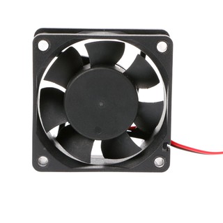 ☀S☀60mm×60mm×25mm DC 12V 24V 2-Pin Cooler Brushless PC CPU Case Cooling ...