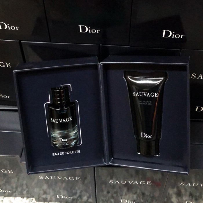 Dior Sauvage Gift Set for Men (2 items in set) Shopee Thailand