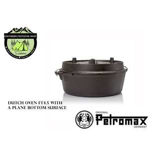 Petromax Dutch Oven ft4.5#ก้นเรียบมีขาที่ฝาหม้อ