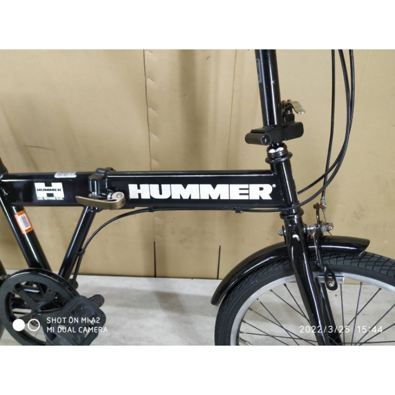 จักรยานญี่ปุ่นมือสองสภาพดี-hummer-สีดำ