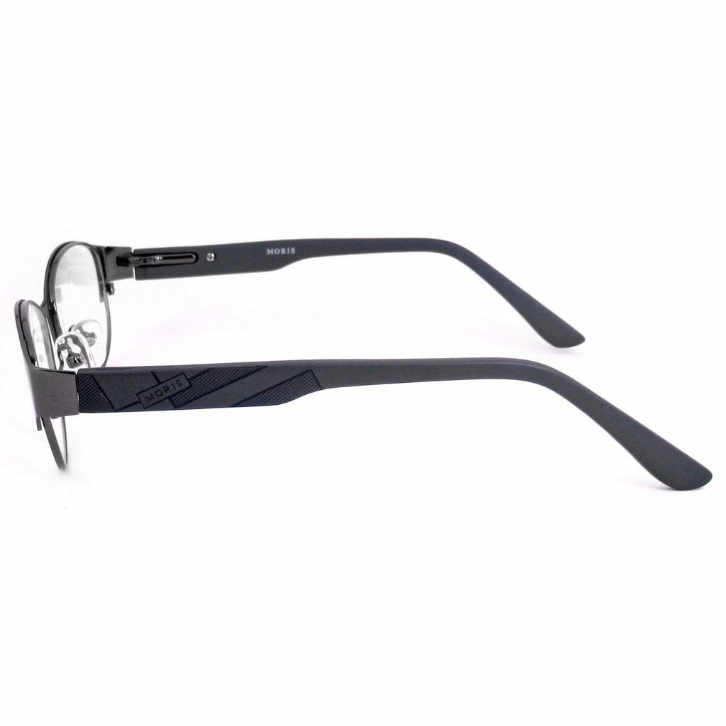 moris-แว่นตา-รุ่น-3210-สีเทา-กรอบแว่นตา-สำหรับตัดเลนส์-วัสดุ-สแตนเลสสตีล-ขาสปริง