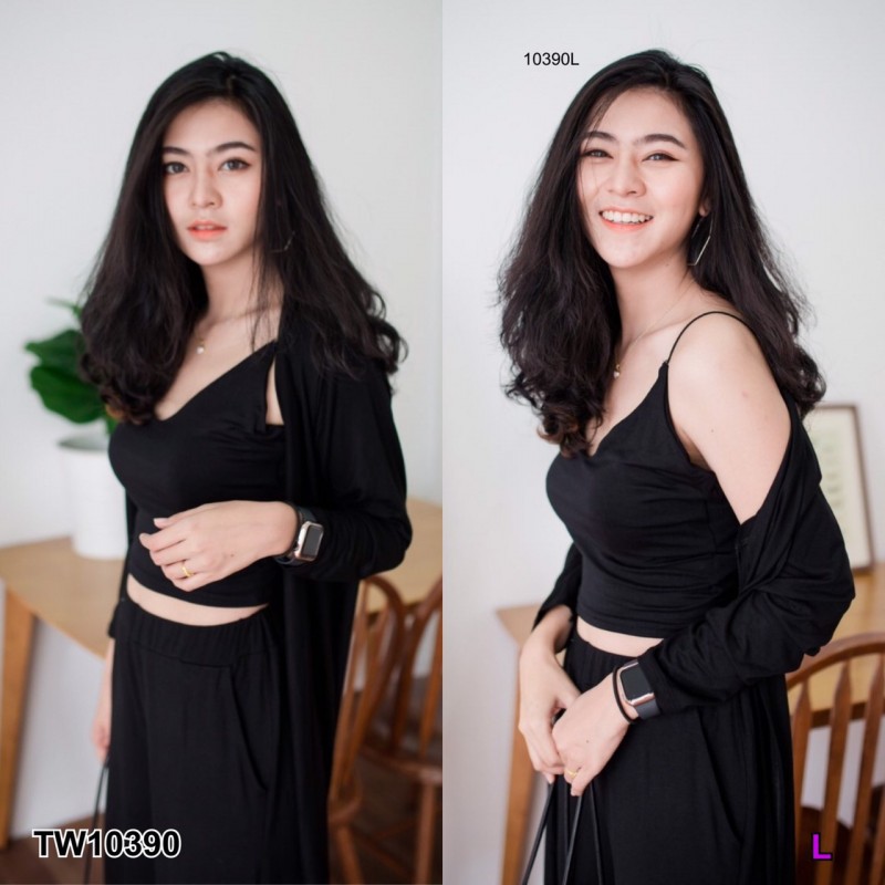 set-เสื้อคลุม-เสื้อครอป-กางเกงขากระบอก-kp10390