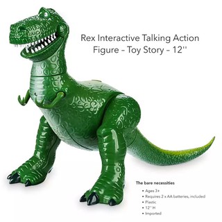 ‼️ลิขสิทธิ์​แท้​ดิสนี่ย์​อเมริกา​‼️Disney Pixar Toy Story -​ Interactive Talking Rex Action Figure