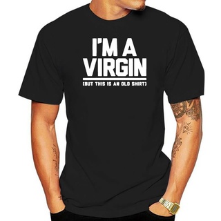 เสื้อยืด พิมพ์ลาย I Am Virgin สําหรับผู้ชายS-5XL