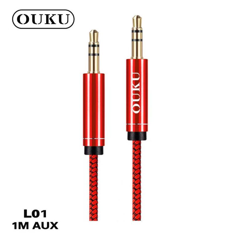 สาย-aux-3-5mm-ouku-l01-สายยาว-1m-ใช้งานร่วมกับโทรศัพท์มือถือแจ็ค-3-5-มม-มีให้เลือกหลายสี-ส่วนใหญ่เช่นโทรศัพท์-mp3-คอม