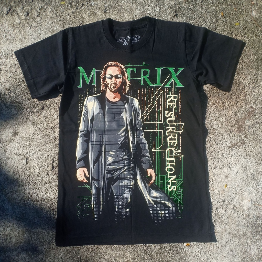 เสื้อยืดโอเวอร์ไซส์bt174-เสื้อยืดผ้าฝ้าย-พิมพ์ลายภาพยนตร์-matrix-resurrections-keanu-reeve-tribute-limited-movie-สําหรับ