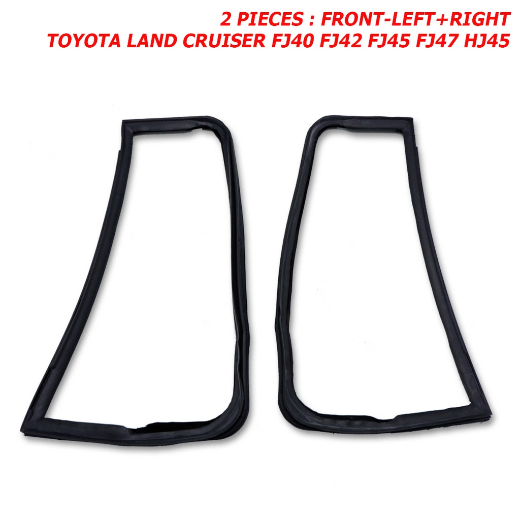 ยางหูช้าง-หน้า-ซ้าย-ขวา-สีดำ-f-lh-rh-toyota-land-cruiser-fj40-fj42-fj45-47-hj45-ปี-1969-1984