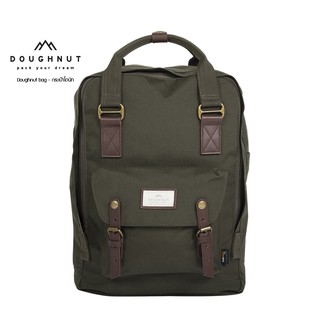 DOUGHNUT BAG : Macaroon Large Cordura : Army : กระเป๋าสะพายหลัง เป้ (รหัสสินค้า 05783)