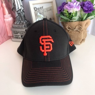 New Era หมวกสีดำปัก San francisco ขนาดMedium-Large