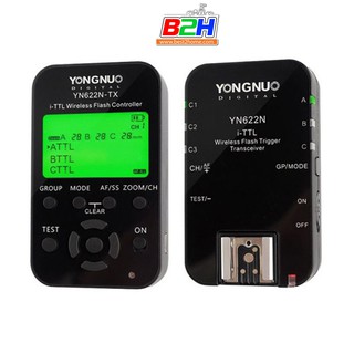 YONGNUO YN622-KIT Wireless E-TTL Trigger with LED Screen for Nikon/Canon