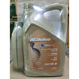 น้ำมันเครื่องสังเคราะห์แท้ ดีเซล​ ACDelco 5W-30 6+1 ลิตร