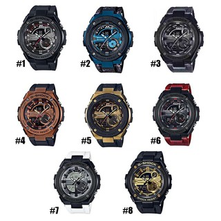 ของแท้ 100% Casio G-SHOCK GST-210 ผู้ชายนาฬิกาสปอร์ตผู้ชาย