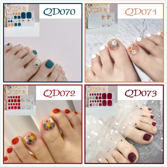 สติ๊กเกอร์ติดเล็บแบบใหม่-nail-sticker-ลายหวานน่ารักมาก-ขายส่งราคาถูก