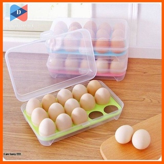 ⭐️ขายปลีก/ส่ง⭐️กล่องเก็บไข่อเนกประสงค์ มี（15ช่องและ24ช่อง）กล่องใส่ไข่กันแตกน้ำหนักเบาพกพาได้สะดวกสบาย ทนทาน
