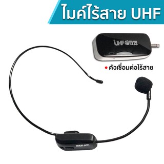 ภาพขนาดย่อของภาพหน้าปกสินค้าไมค์ไร้สาย UHF ไมค์ลอยไร้สาย HX-W002 ไมค์โครโฟนไร้สาย ใช้บนเวที ไลฟ์สด ไมค์ใช้กับลำโพงพกพา ใช้กับRolton จากร้าน egadgetthailand.official บน Shopee