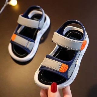 สินค้า 💖ส่งจากกรุงเทพ💖 รองเท้าเเตะรัดส้นเด็ก 2022ใหม่ กันลื่นพื้นนิ่ม ใส่ได้ทั้งชายหญิง