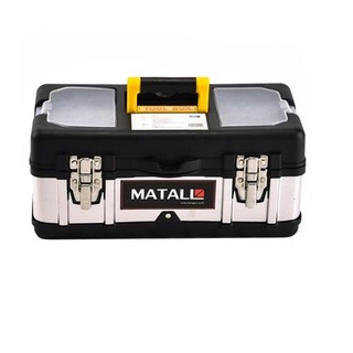 กล่องเครื่องมือ MATALL PRO 5017B 17 นิ้ว สีดำ/เงิน