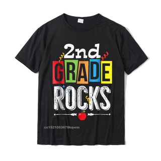 เสื้อยืดโอเวอร์ไซส์มาใหม่ เสื้อยืดแขนสั้น คอกลม พิมพ์ลายมังงะ 2Nd Second Grade Rocks Back To SchoolS-3XL