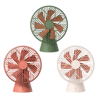 [Korea] Forest Tabletop Noiseless Mini Fan USB Rechargeable Camping Portable Circulator