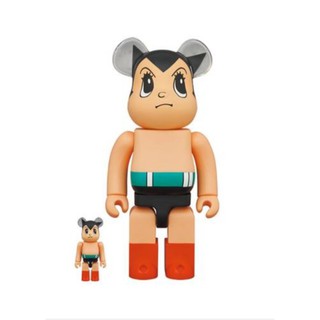 Bearbrick Astroboy Brave Ver.  Size 400%+100% ของใหม่ไม่แกะ ของแท้ 100%