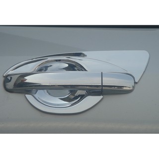 ถ้วยรองมือประตู Mazda BT 50 Pro 2012-2019 รุ่น2ประตู โครเมี่ยม มาสด้า บีที โปร ถ้วยมือเปิด เบ้ารองมือเปิดประตู AO