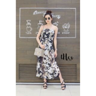 Maxi Dress เกาะอก