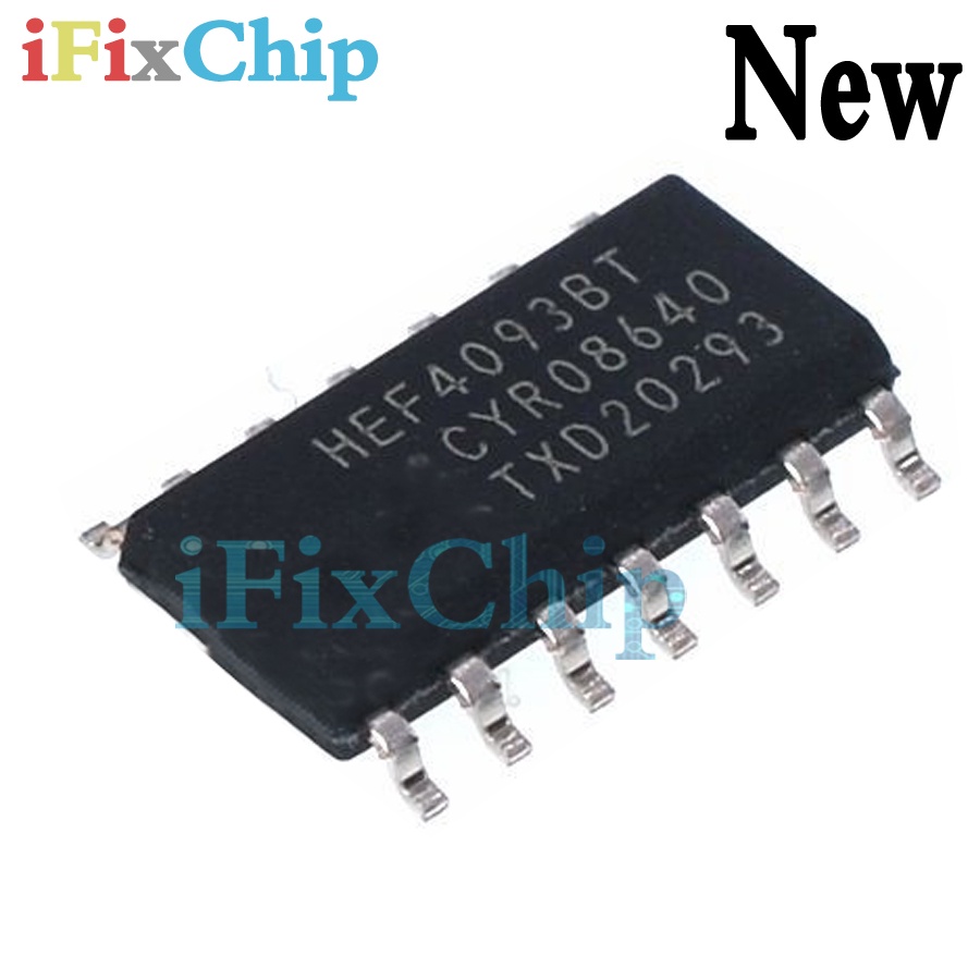 ชิปอุปกรณ์ลอจิก HEF4093BT HEF4017BT HEF4052BT HEF4069UBT SOP HEF4093 ...