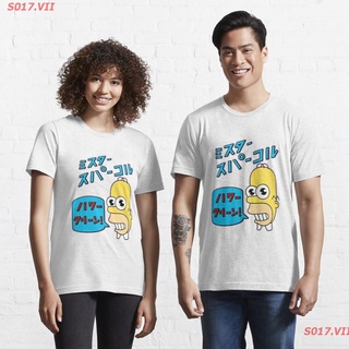 【hot sale】S017.VII Cartoon Sparkle simpsons Essential T-Shirt เสื้อยืดลายการ์ตูน