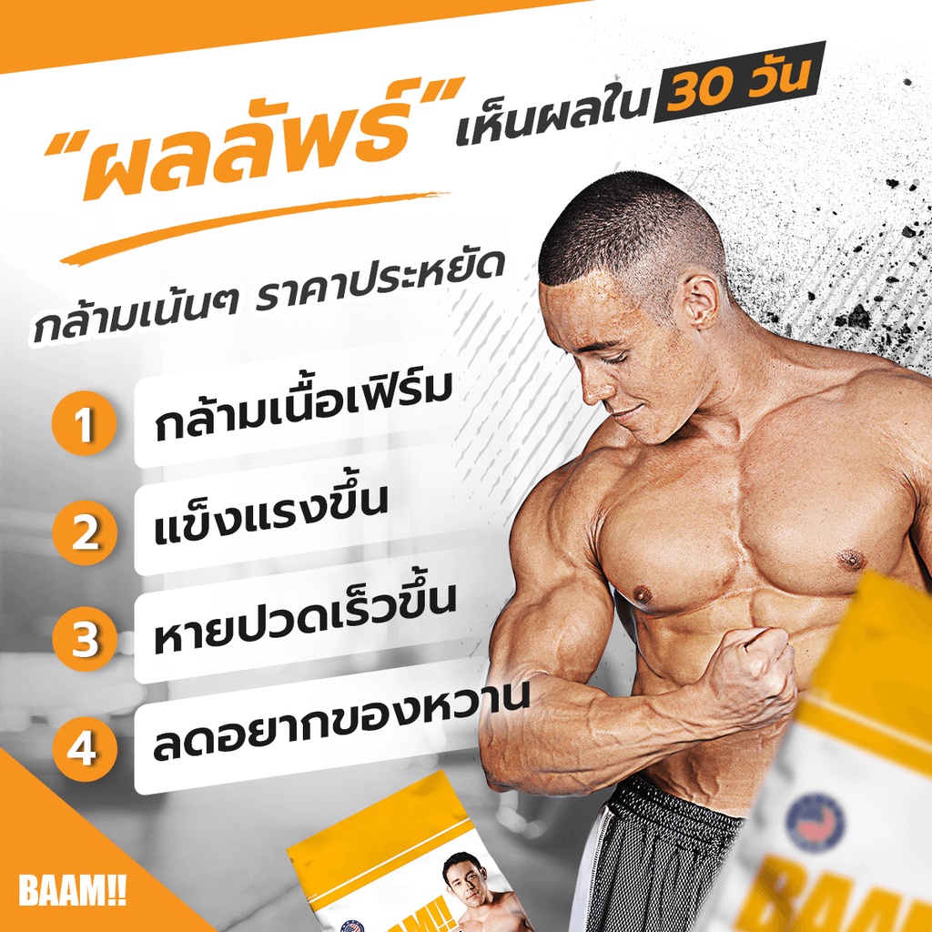 ภาพหน้าปกสินค้าBAAM MY WHEY PROTEIN THAI SERIES ขนาด 1LB เวย์โปรตีน เพิ่มกล้าม/ลดไขมัน จากร้าน fitwheythailand บน Shopee