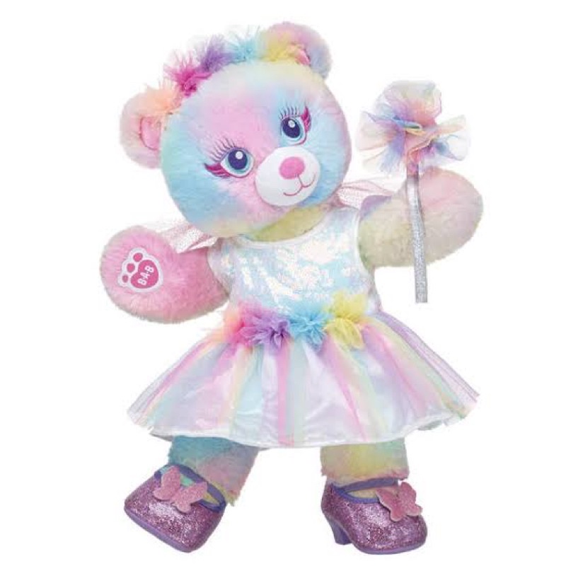 ชุดและรองเท้ามือหนึ่ง-ตุ๊กตาบิ้วอะแบร์-รุ่น-แฟรี่-build-a-bear-สินค้ามือสองสภาพดีจากอเมริกา