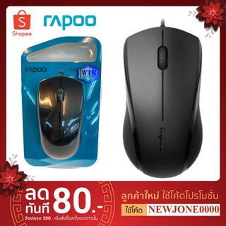 ภาพหน้าปกสินค้าRapoo silent optical mouse เม้าส์ไร้เสียง รุ่น N1200 ที่เกี่ยวข้อง