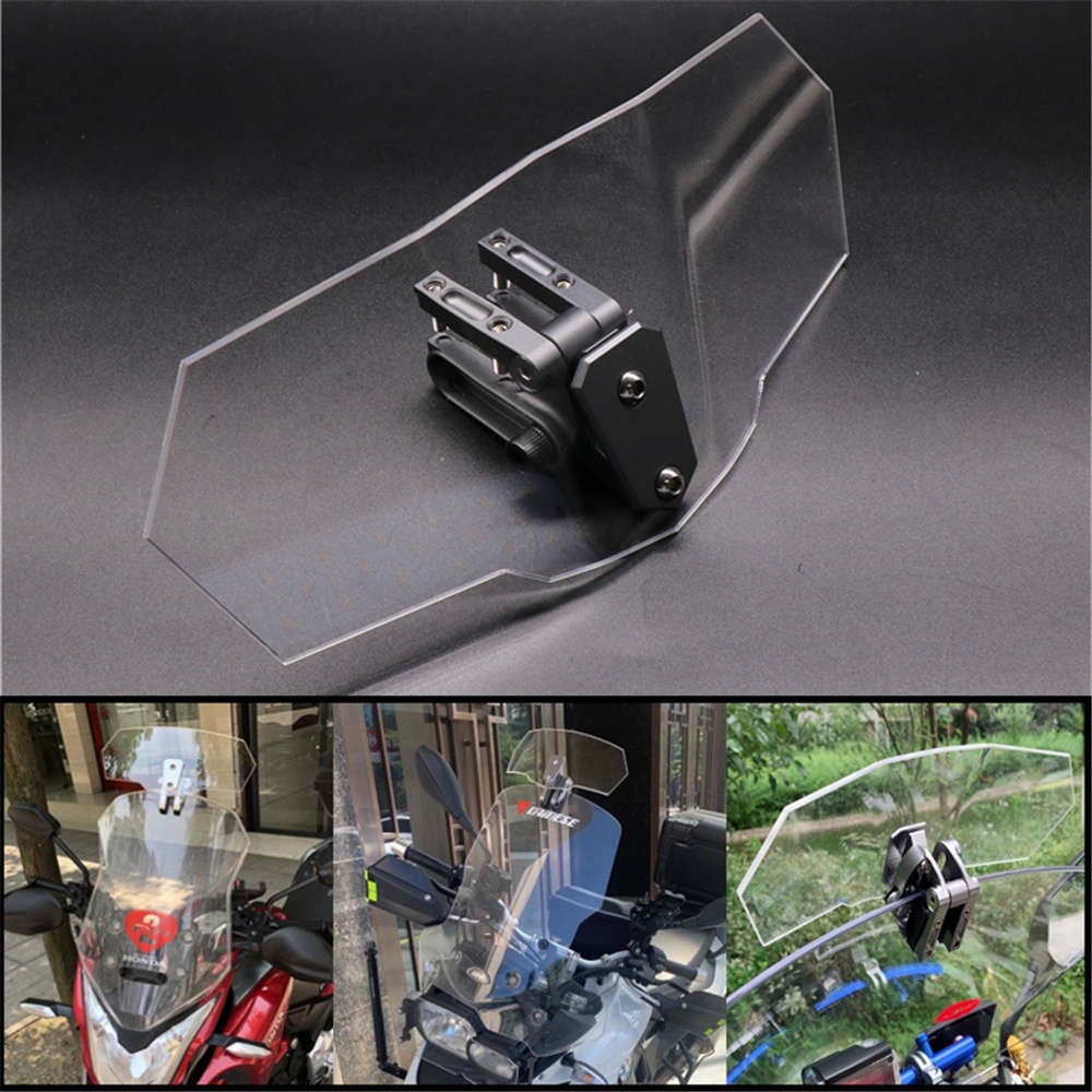 Adjustable Airflow Windscreen Windshield Motorcycle Parts For Honda