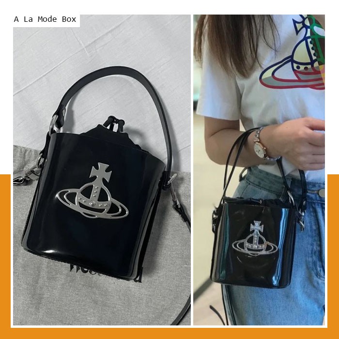 กระเป๋า-vivienne-westwood-leather-bucket-bag