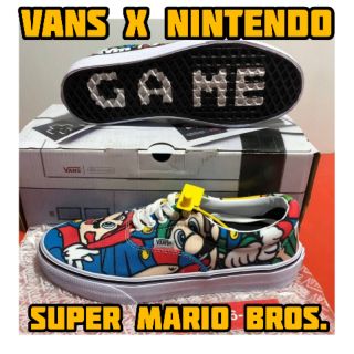 รองเท้า VANS NINTENDO SUPER MARIO รองเท้าแวนส์พร้อมกล่อง