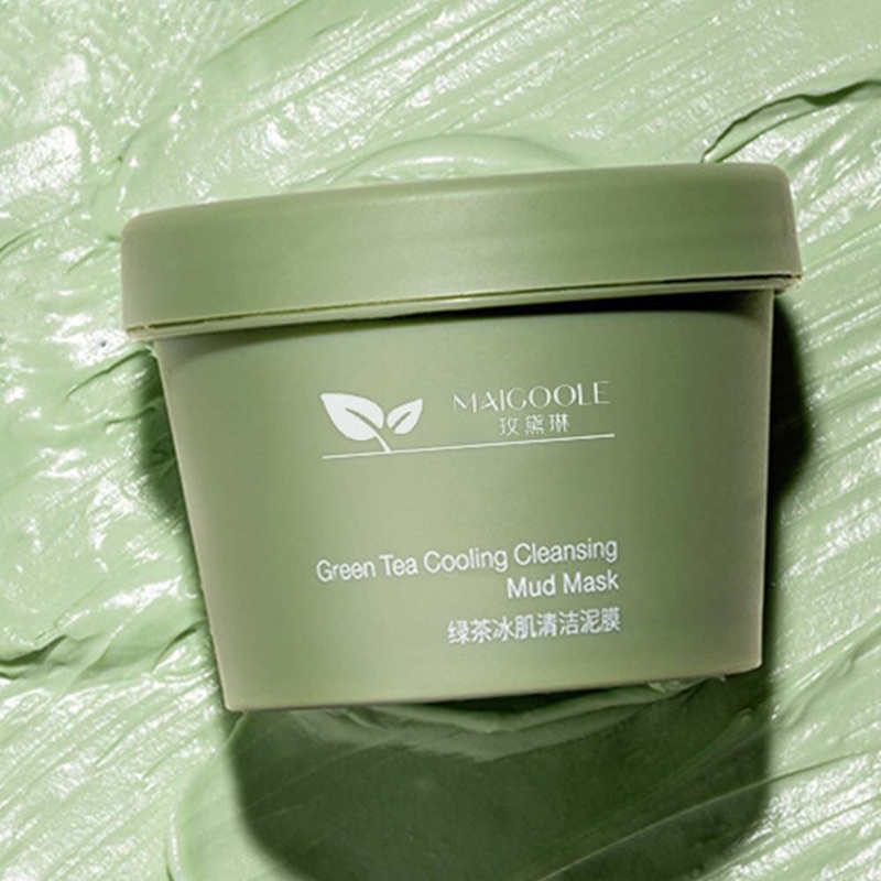 maigoole-green-tea-cooling-cleansing-mud-mask-100-g-โคลนมาส์กหน้าชาเขียว