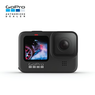 สินค้า [รับประกันศูนย์แท้ 100% 1 ปีเต็ม] GoPro HERO9 Black กล้อง Action Camera มีจอแสดงผลด้านหน้า กันน้ำได้สูงสุด 10 เมตร
