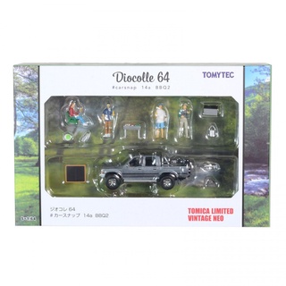 Tomytec 1/64 รถ SNAP 14A BBQ2 DIOCOLLE 64 สำหรับ DIECAST SCALE รุ่นรถ TOMICA LIMITED VINTAGE