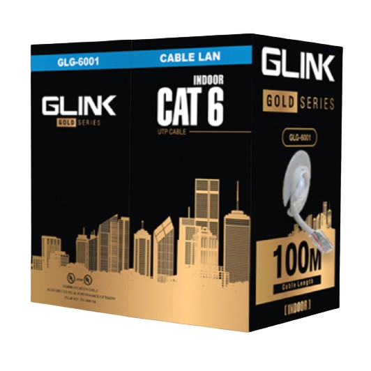 glink-สาย-lan-cat6e-gold-series-indoor-100-เมตร-รุ่น-glg-6001