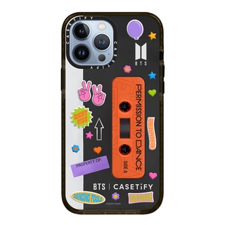 Custom BTS Edition PTD Walkman Case - () 13 Pro Max  Impact Case  Color: Clear- Black [13PMสินค้าพร้อมส่ง]
