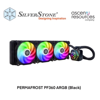 CPU LIQUID COOLER (ระบบระบายความร้อนด้วยน้ำ) Silverstone PERMAFROST PF360 ARGB (Black) ของใหม่ประกัน 2ปี
