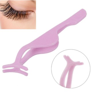 Crazyi 1pc Pro False Eyelashes Extension Tweezer Fake Eyelash Applicator Clip