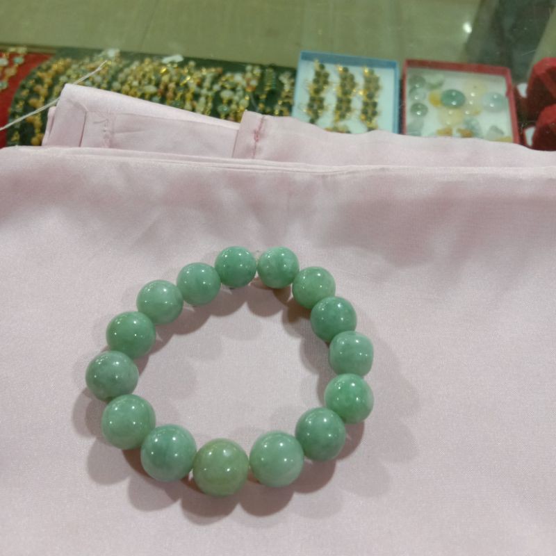 สร้อยข้อมือหยกพม่าแท้-jadeite-type-a