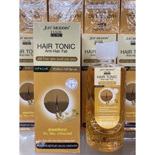 #JustModern  #จัสท์โมเดิร์นแฮร์โทนิค hair tonic สำหรับผมร่วง เริ่มแรก #ลดอาการคัน #รังแค ปริมาณ 90มล.