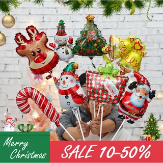 ลูกโป่งคริสต์มาส Christmas balloons (พร้อมส่ง)