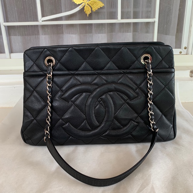 Chanel mini7” in Black Caviar Shw Holo:19