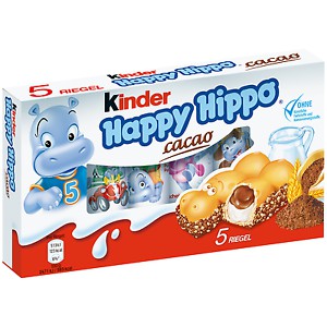 kinder-happy-hippo-ขนมเวเฟอร์สอดไส้ครีมช๊อกโกแลตและนม