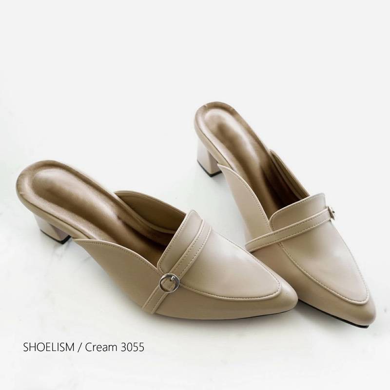 3055-รองเท้าคัชชูเปิดส้น-หัวแหลม-รุ่นนี้ใช้วัสดุเกรดพรีเมี่ยม