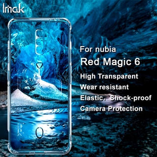 IMAK เคสโทรศัพท์มือถือ Tpu แบบใสสําหรับ Zte Nubia Red Magic 6 Pro / Red Magic6